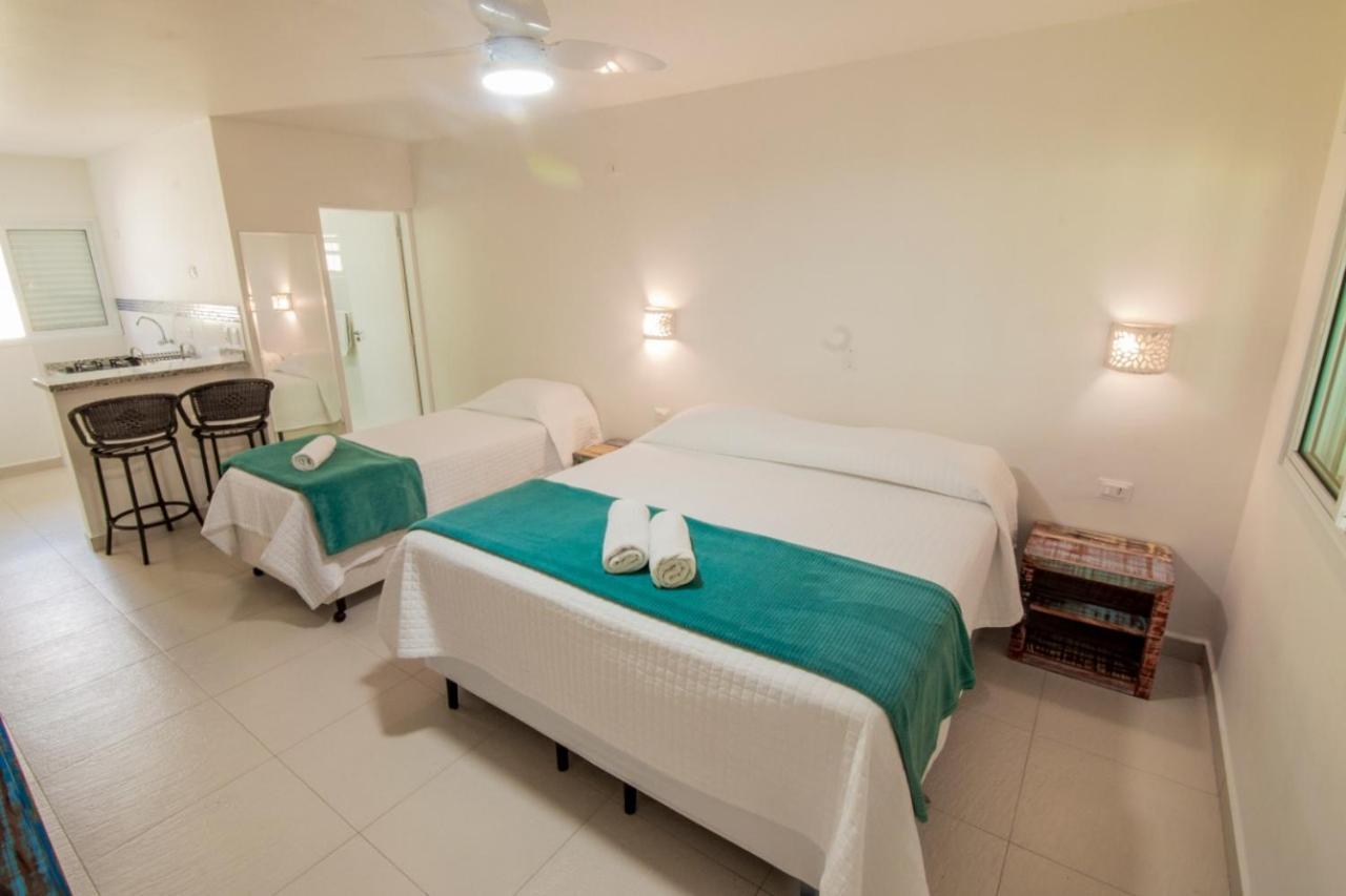 Apart Hotel Porto Kanoas Bertioga Eksteriør bilde
